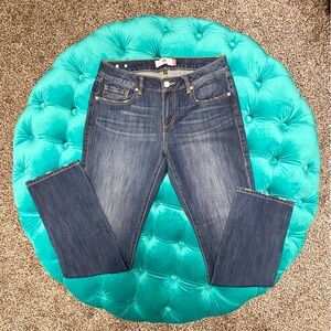 CAbi Women's Classic Straight Leg Blue Jeans